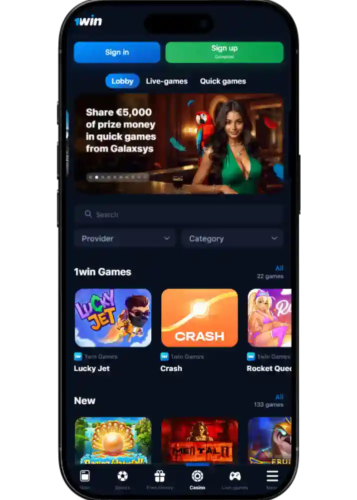 All about 1win app in Malaysia