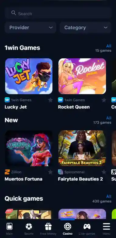 1win app in Malaysia