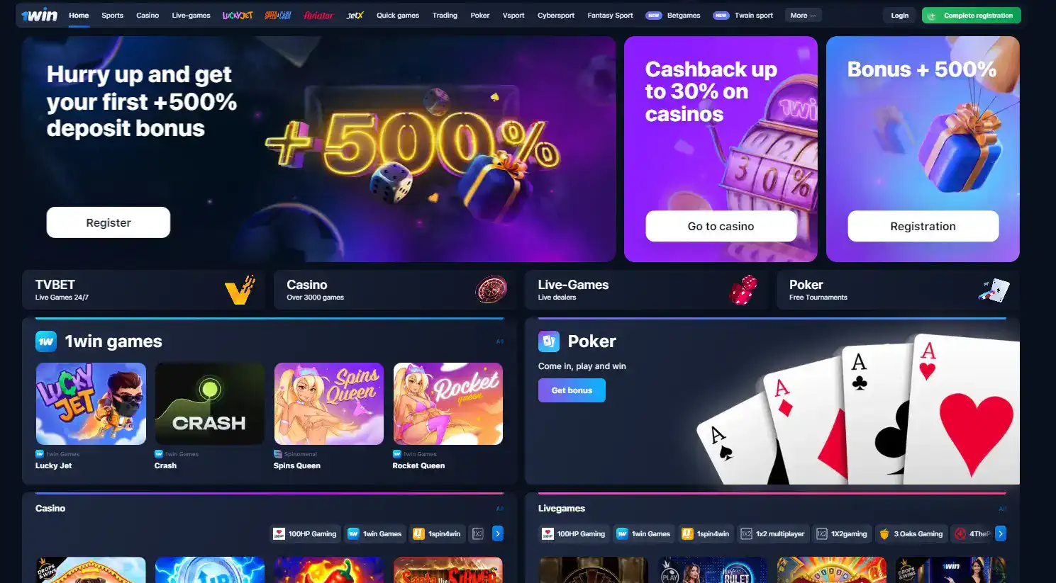 1win Casino Malaysia